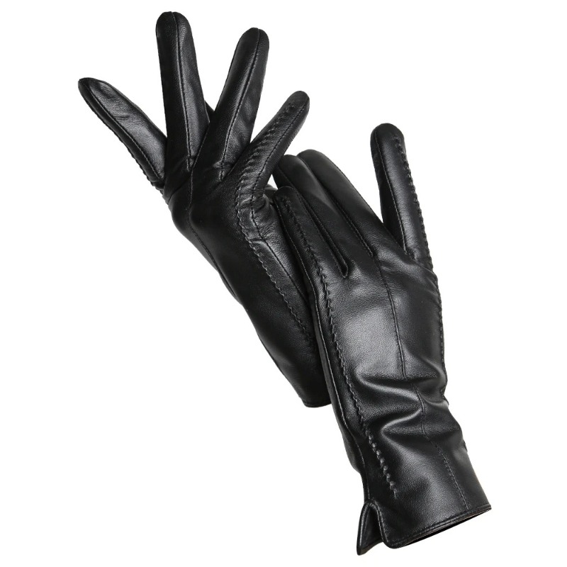 Women's Sheepskin Gloves Winte - Leather Driving Glove recension och pris