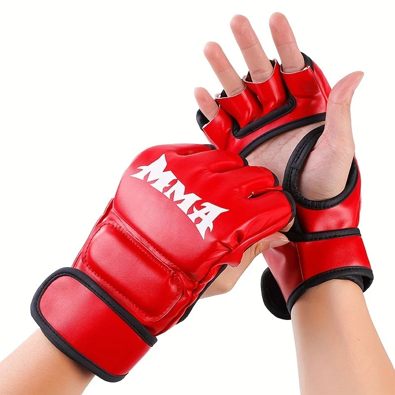 Half Finger Professional Boxin - Motorcycle Glove Knuckle recension och pris