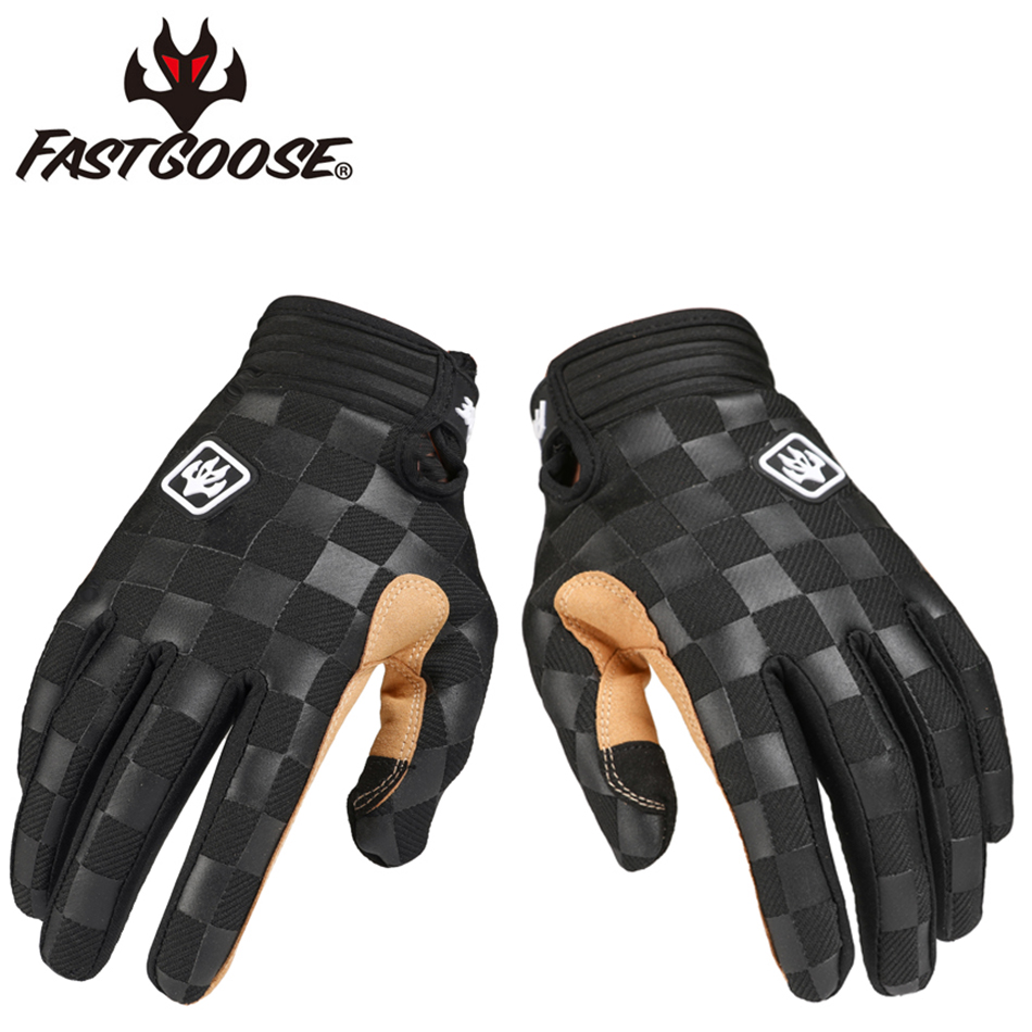 FASTGOOSE Retro Rider Motocros - Cycling Glove Padded recension och pris